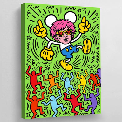 Urban Dance Pop Art Canvas - Luxury Art Canvas