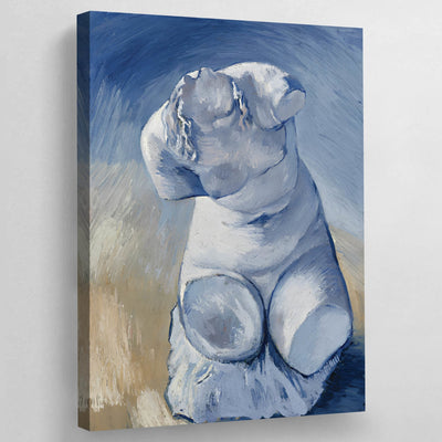 Van Gogh Statuette Of A Female Torso Wall Art - Luxury Art Canvas