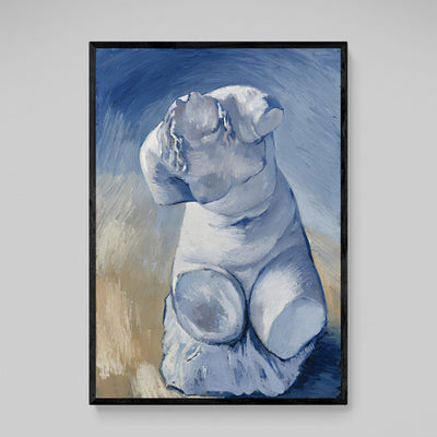 Van Gogh Statuette Of A Female Torso Wall Art - Luxury Art Canvas
