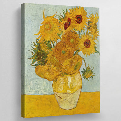 Van Gogh Sunflowers Wall Art - Luxury Art Canvas