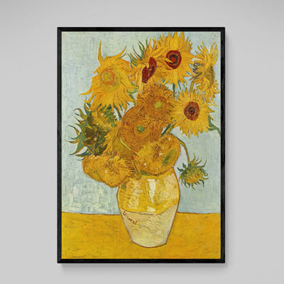 Van Gogh Sunflowers Wall Art - Luxury Art Canvas
