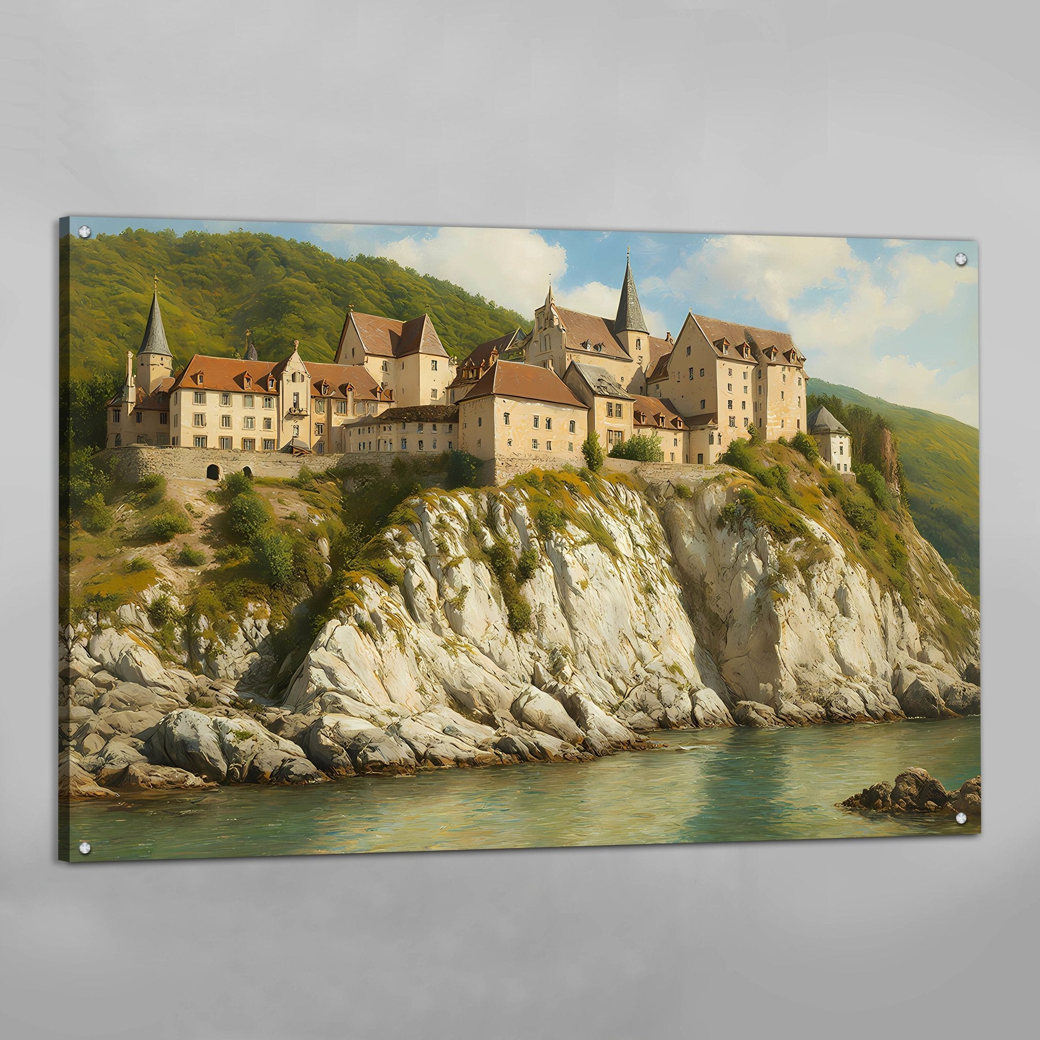 Vintage Landscape Canvas Wall Art - Luxury Art Canvas