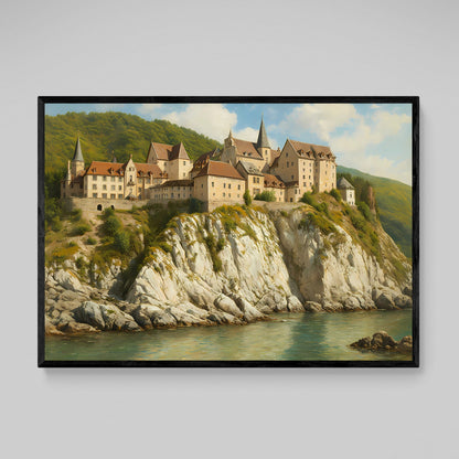 Vintage Landscape Canvas Wall Art - Luxury Art Canvas