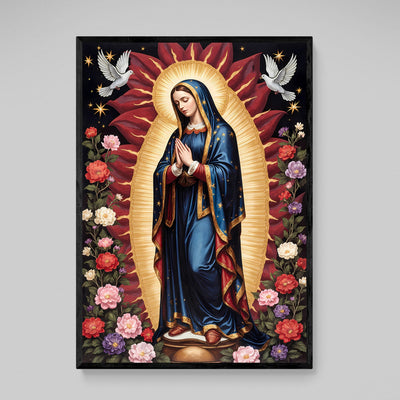 Virgin Mary Of Guadalupe Wall Art - Luxury Art Canvas