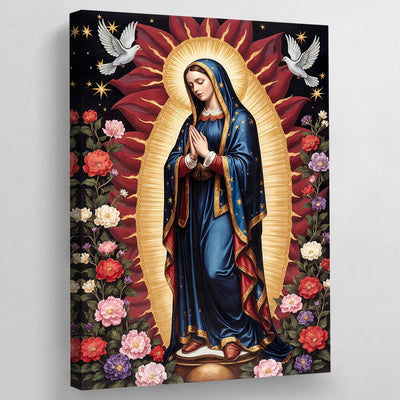 Virgin Mary Of Guadalupe Wall Art - Luxury Art Canvas