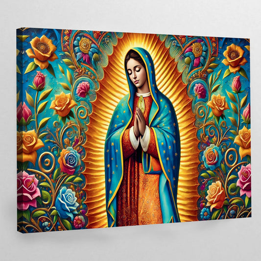 Virgin Of Guadalupe Wall Art - Luxury Art Canvas
