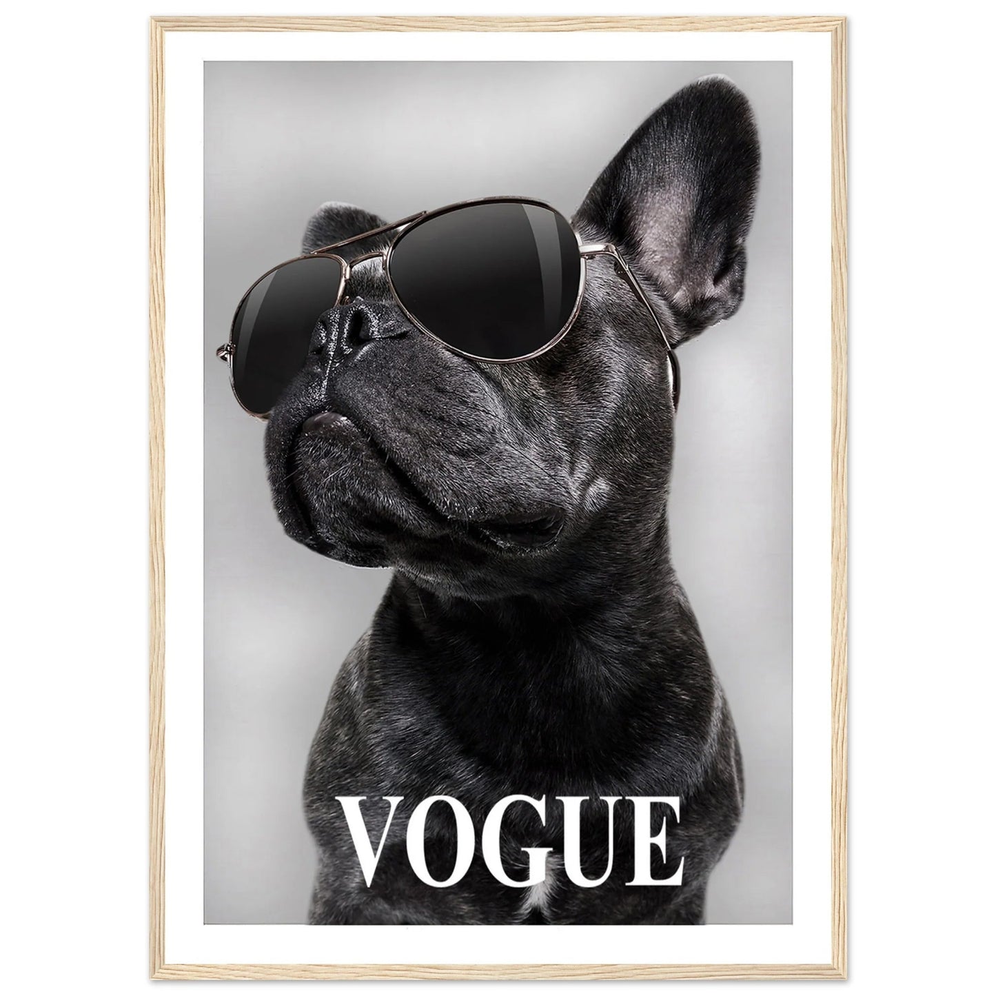 Vogue Black and White Wall Art - Luxury Art Canvas