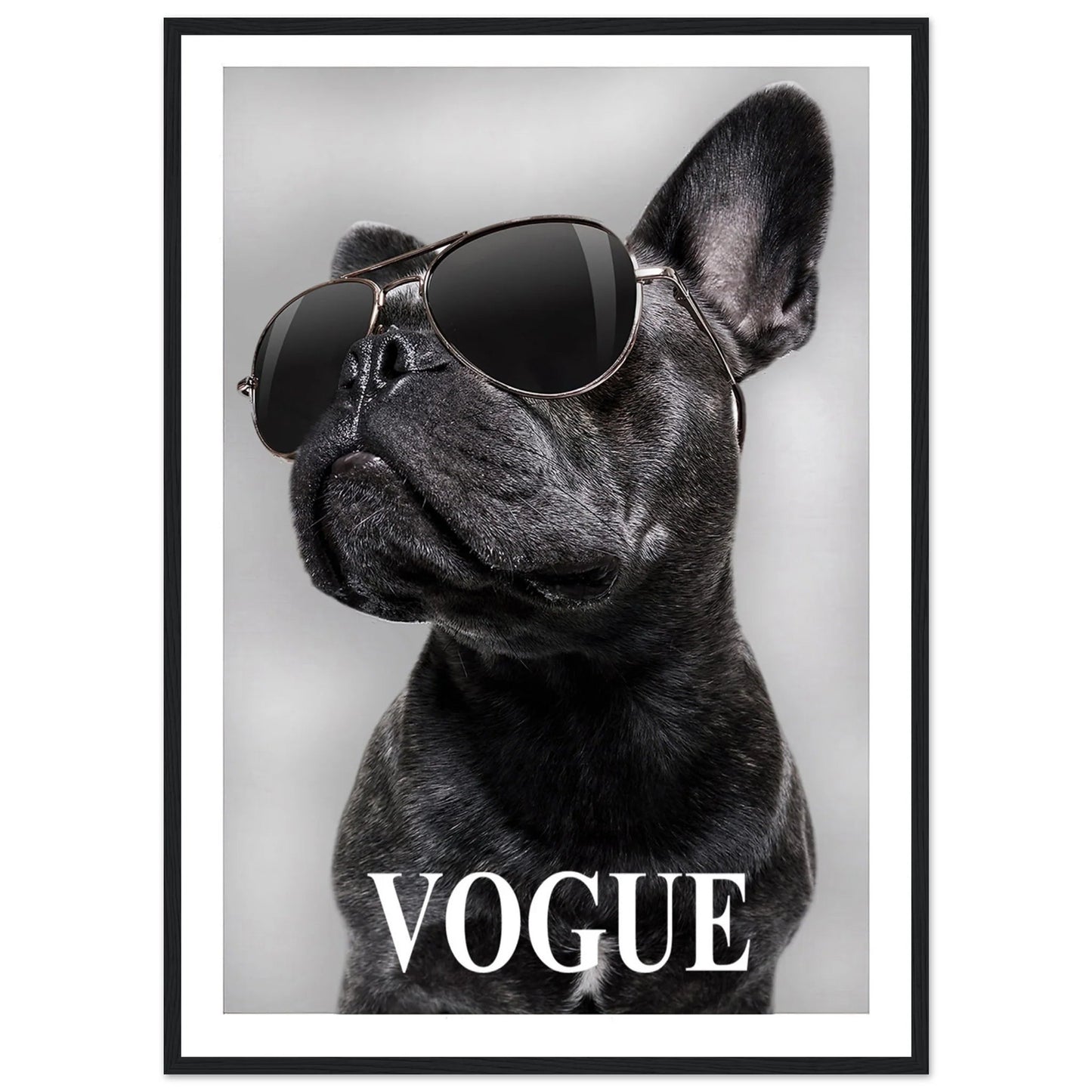 Vogue Black and White Wall Art - Luxury Art Canvas