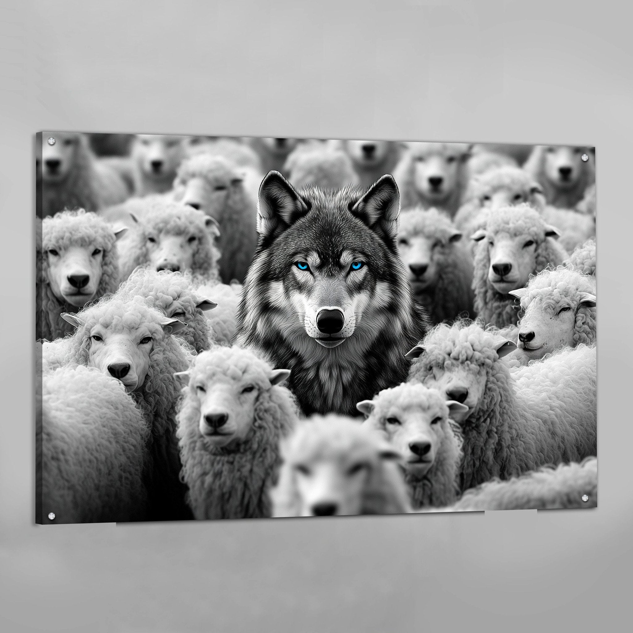 Wolf Canvas Wall Art - Luxury Art Canvas