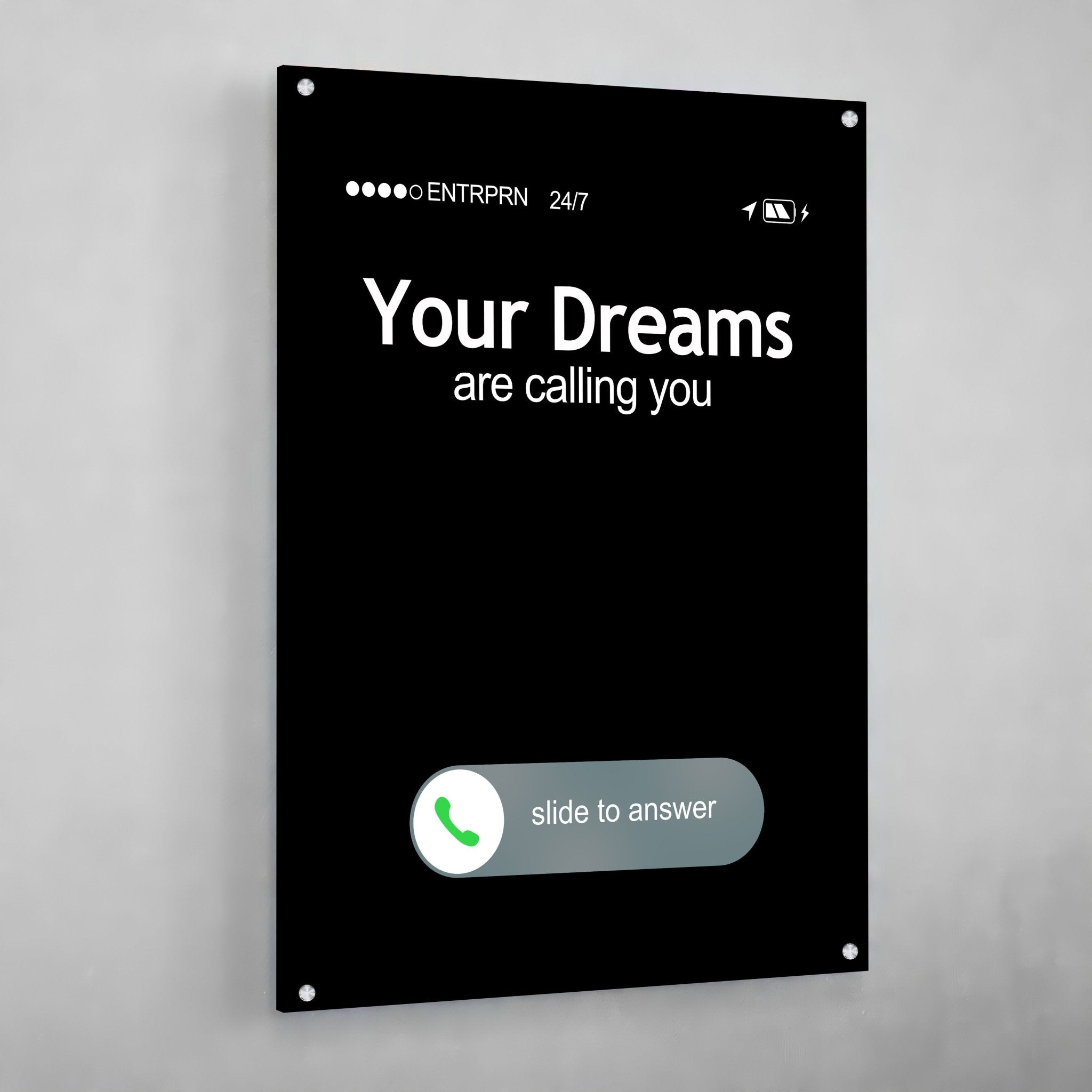 Your Dreams Are Calling You Wall Art - Luxury Art Canvas