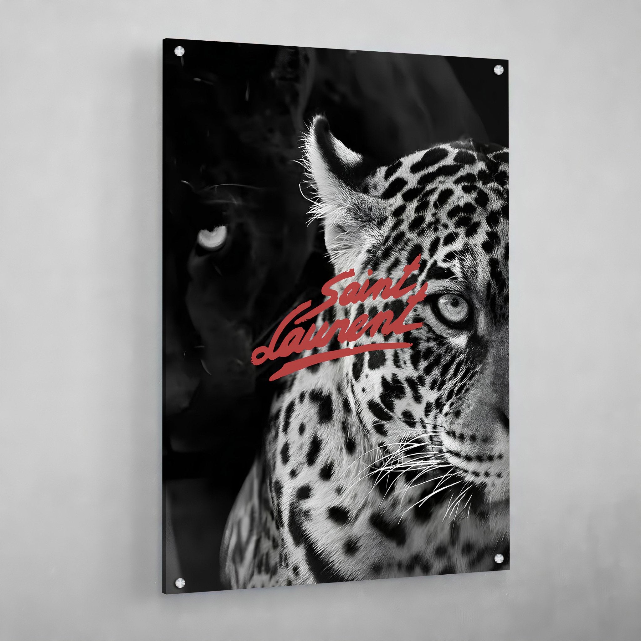 Yves Saint Laurent Photography Wall Art - Luxury Art Canvas