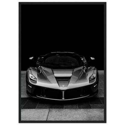 Black And White Car Wall Art - Luxury Art Canvas