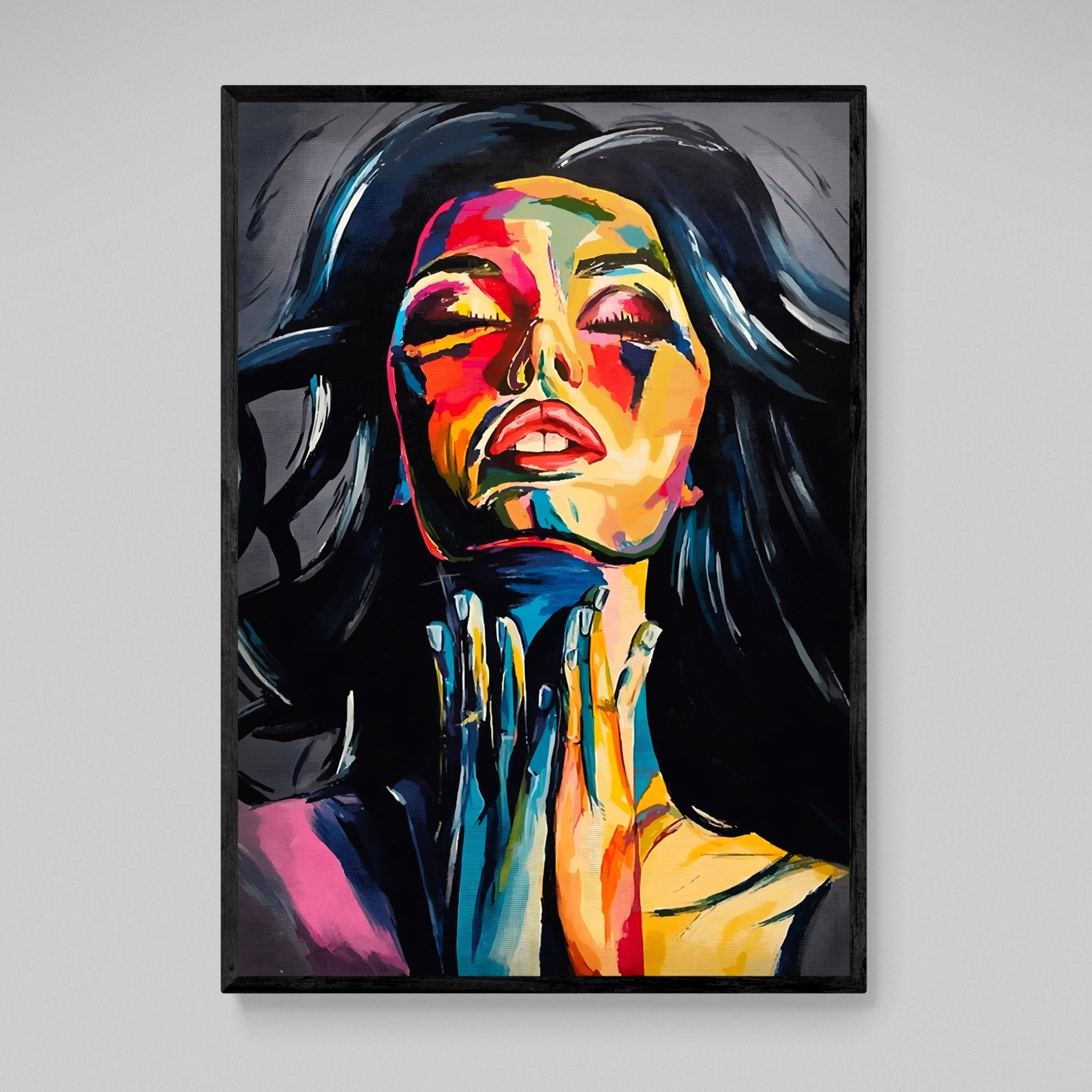 Female Body Abstract Background Abstract Female Body Wall Art | Luxury Art Canvas