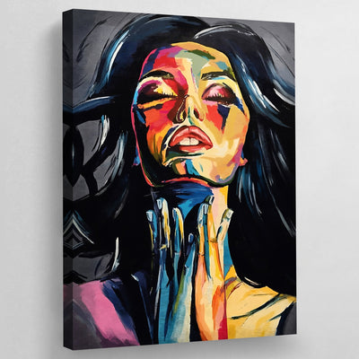 Abstract Female Body Wall Art - Luxury Art Canvas