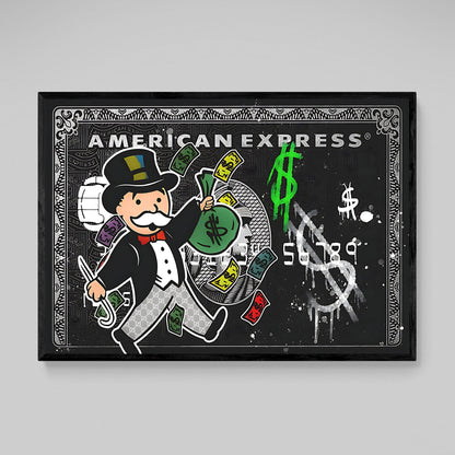 American Express Canvas - Luxury Art Canvas