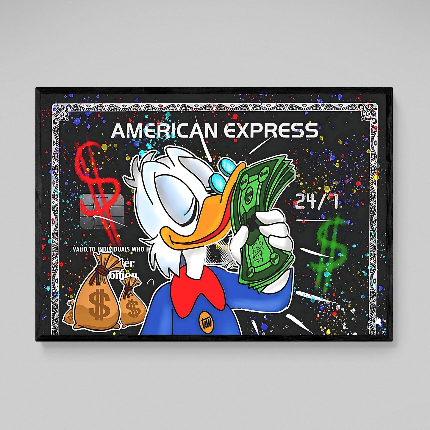 American Express Wall Art - Luxury Art Canvas