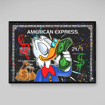 American Express Wall Art - Luxury Art Canvas