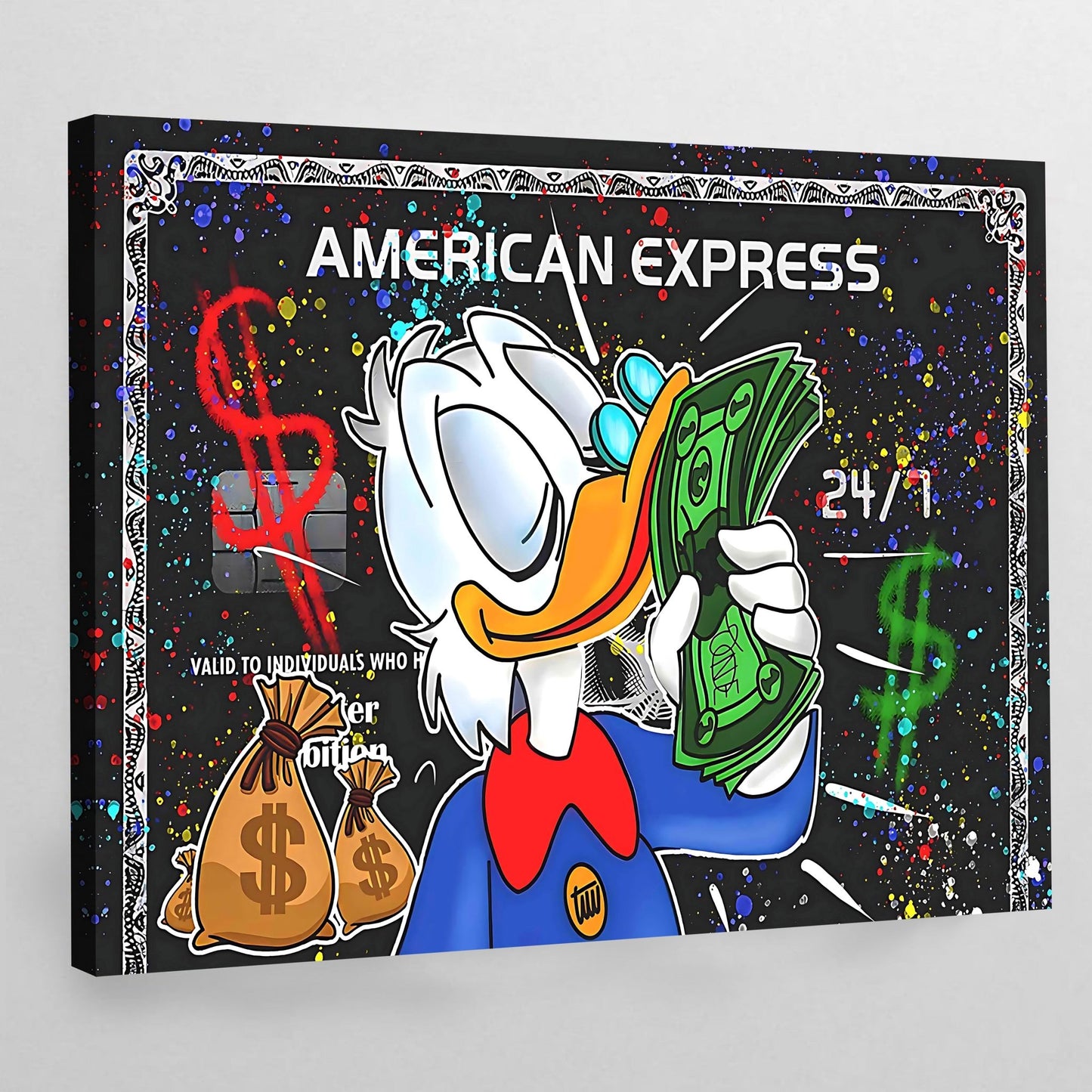 American Express Wall Art - Luxury Art Canvas