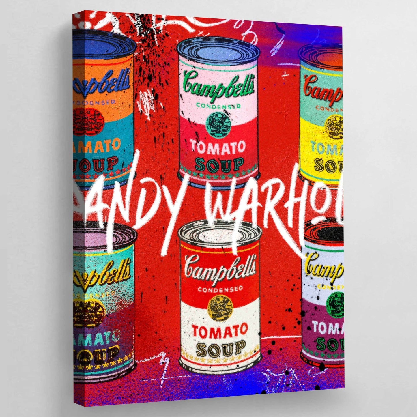 Andy Warhol Campbell Soup - Luxury Art Canvas