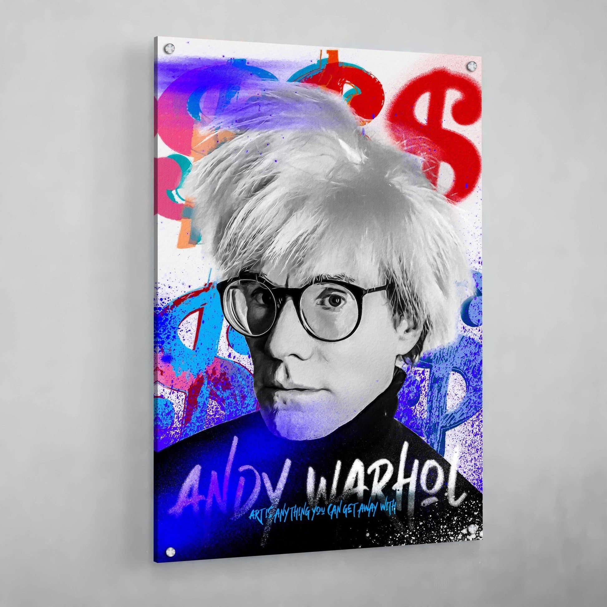 Andy Warhol Self Portrait - Luxury Art Canvas