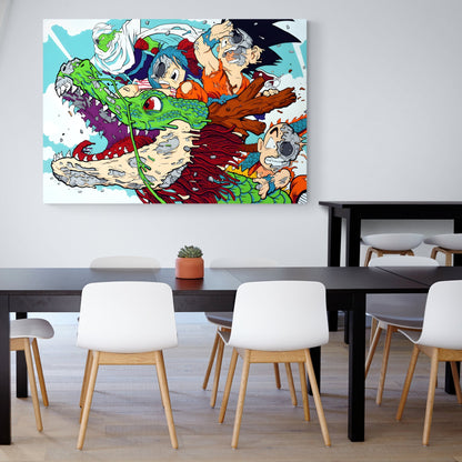 Anime Wall Art - Luxury Art Canvas