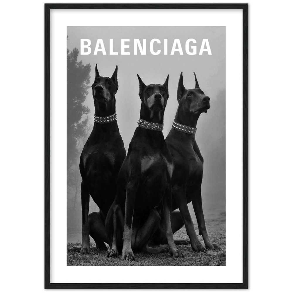 Balenciaga Wall Art - Luxury Art Canvas