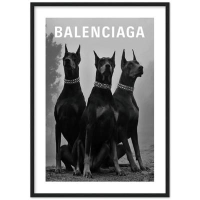 Balenciaga Wall Art - Luxury Art Canvas