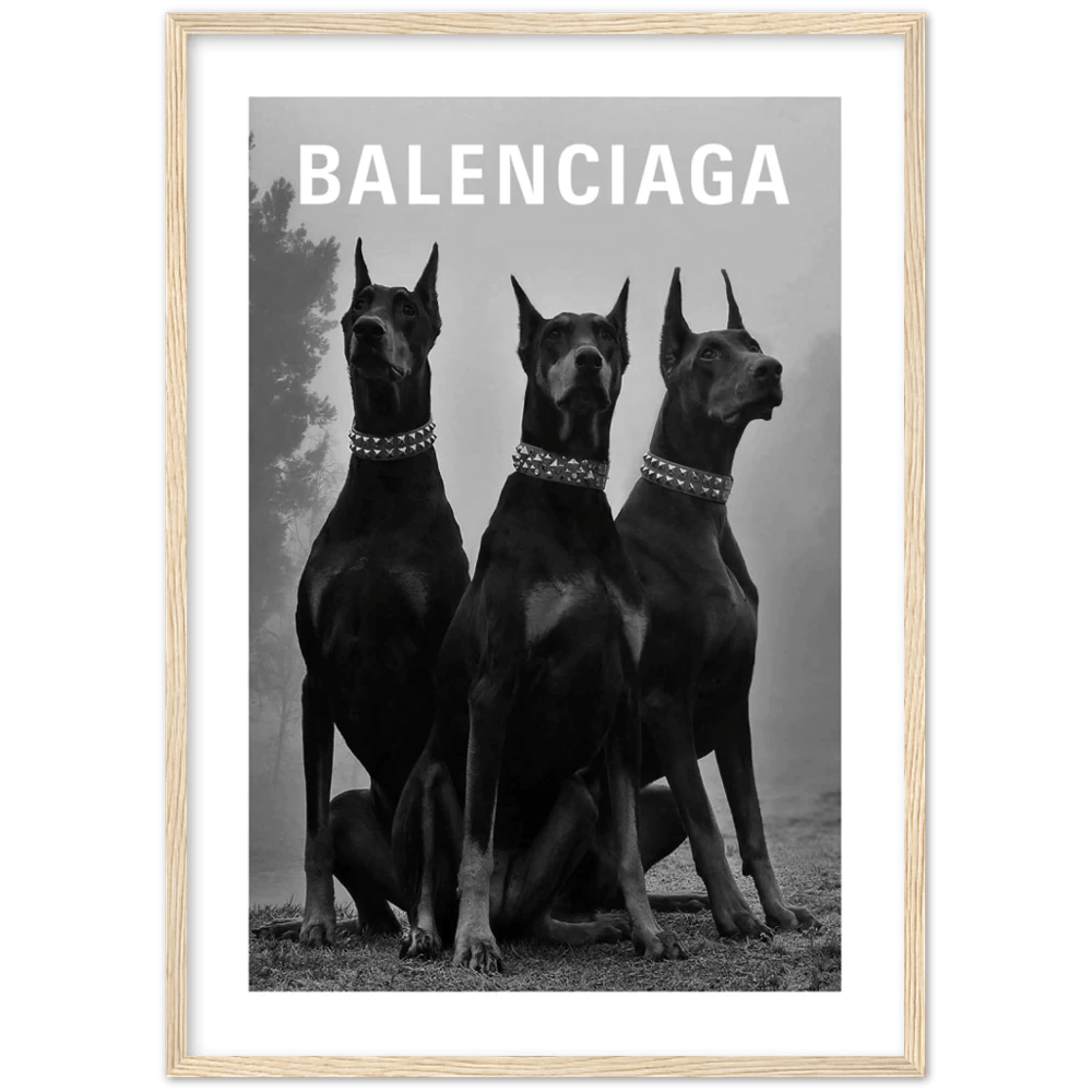 Balenciaga Wall Art - Luxury Art Canvas