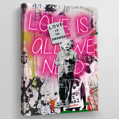 Banksy Street Art Wall Art - Luxury Art Canvas