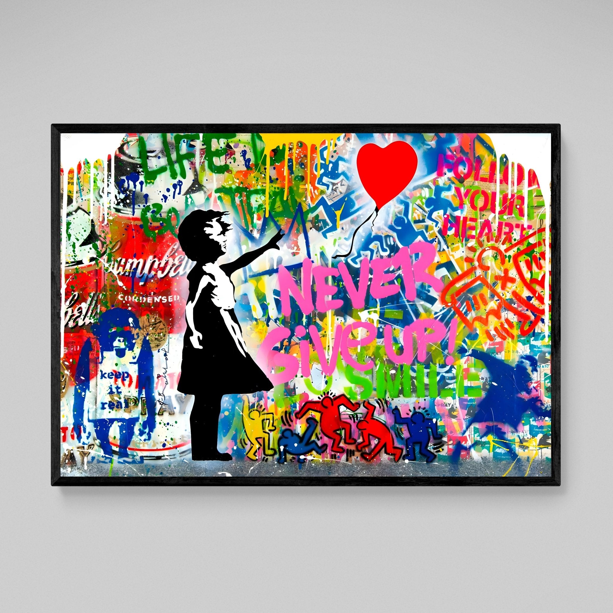 Bansky Street Art Canvas - Luxury Art Canvas