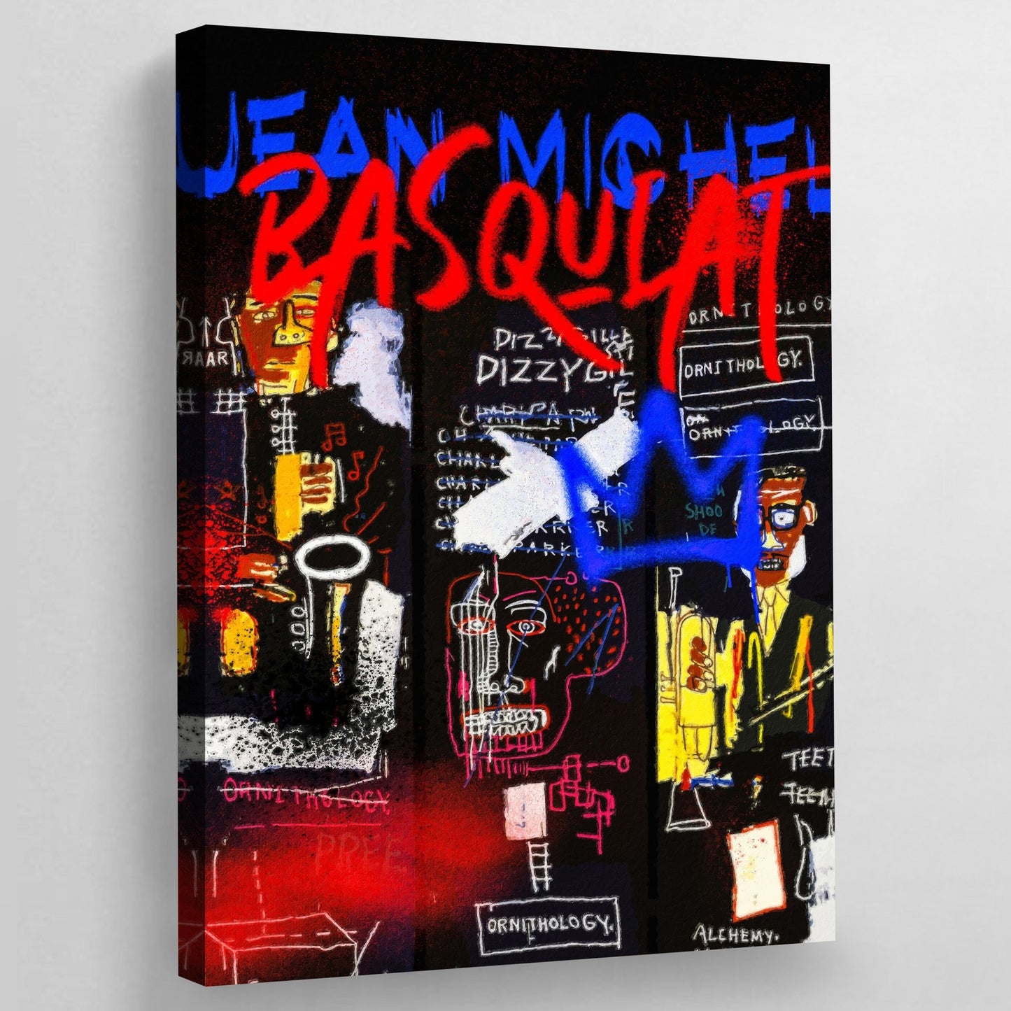 Basquiat Canvas Wall Art - Luxury Art Canvas