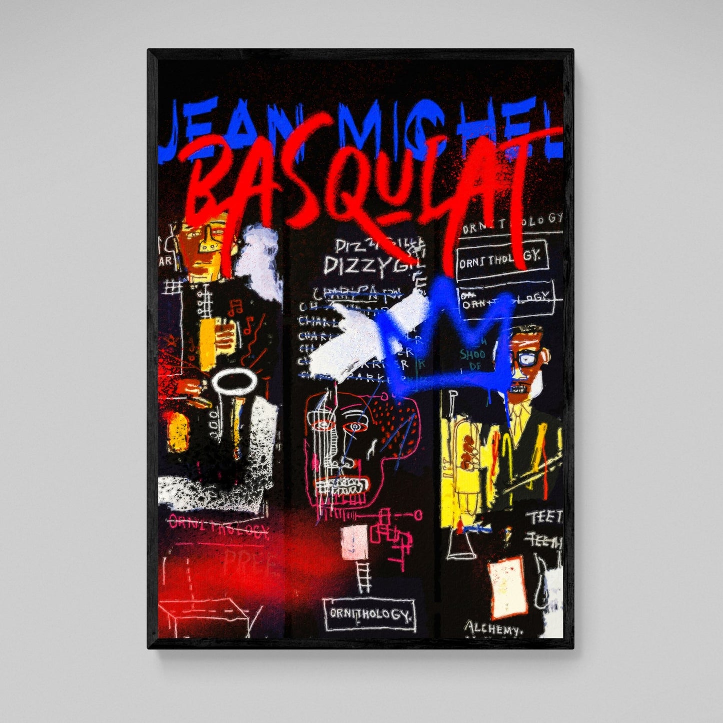 Basquiat Canvas Wall Art - Luxury Art Canvas