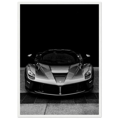 Black And White Car Wall Art - Luxury Art Canvas