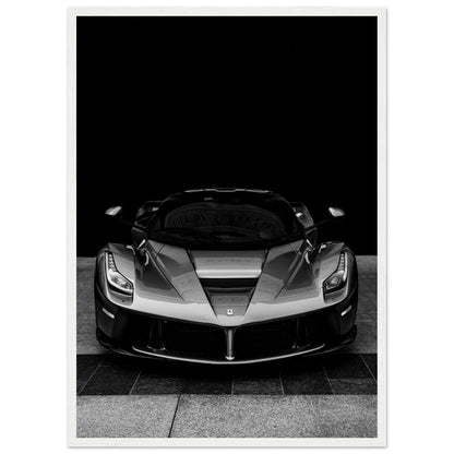 Black And White Car Wall Art - Luxury Art Canvas