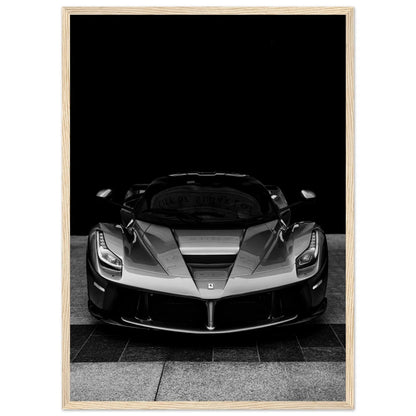 Black And White Car Wall Art - Luxury Art Canvas