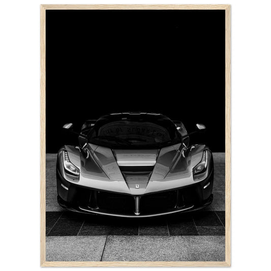 Black And White Car Wall Art - Luxury Art Canvas