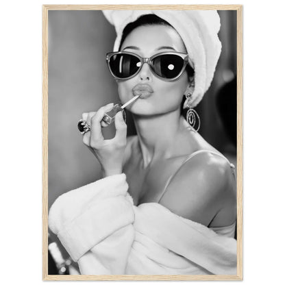 Black and White Vintage Wall Art - Luxury Art Canvas