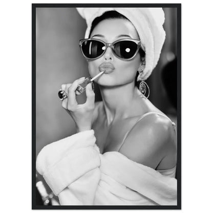Black and White Vintage Wall Art - Luxury Art Canvas