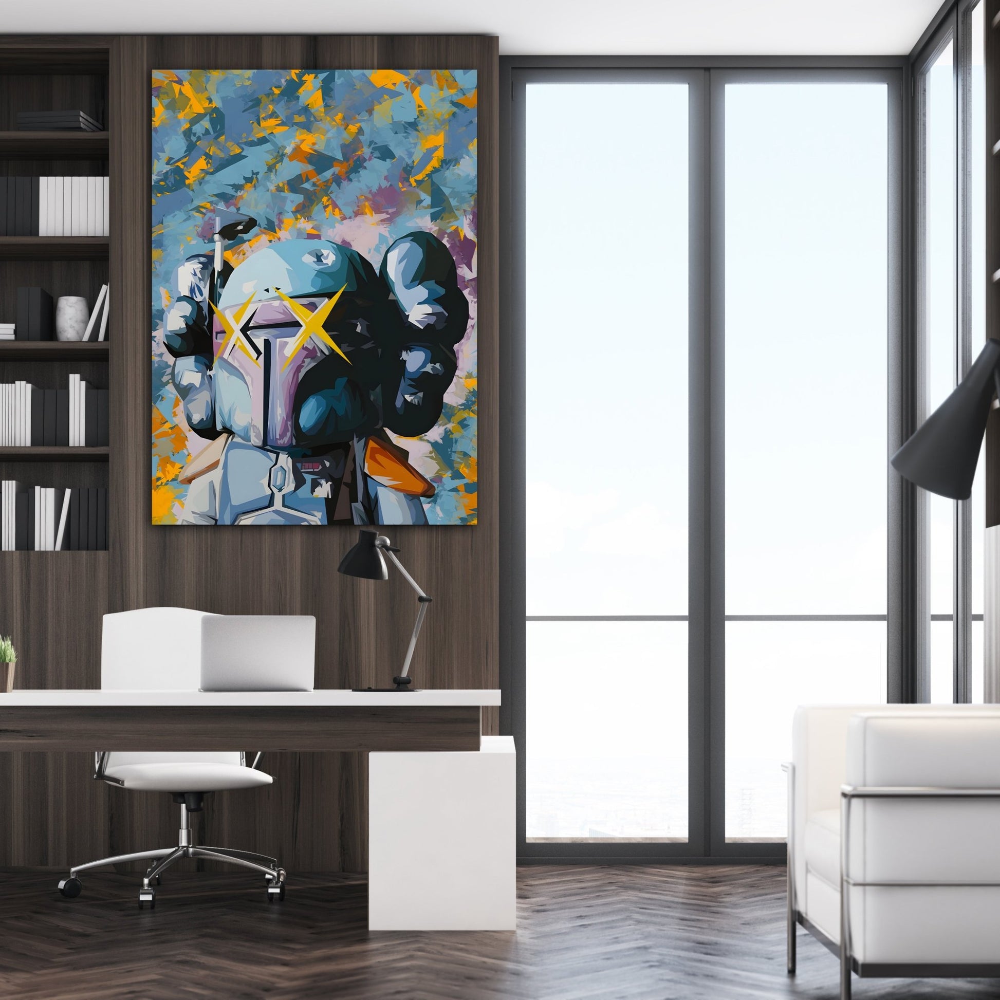 Boba Hypebeast Wall Art - Luxury Art Canvas