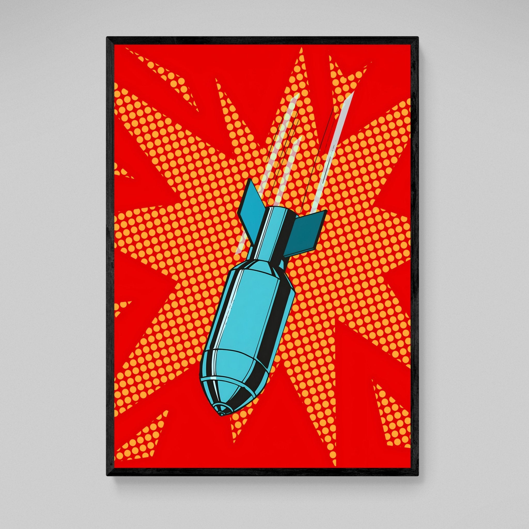 Bomb Pop Art Canvas - Luxury Art Canvas