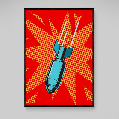 Bomb Pop Art Canvas - Luxury Art Canvas