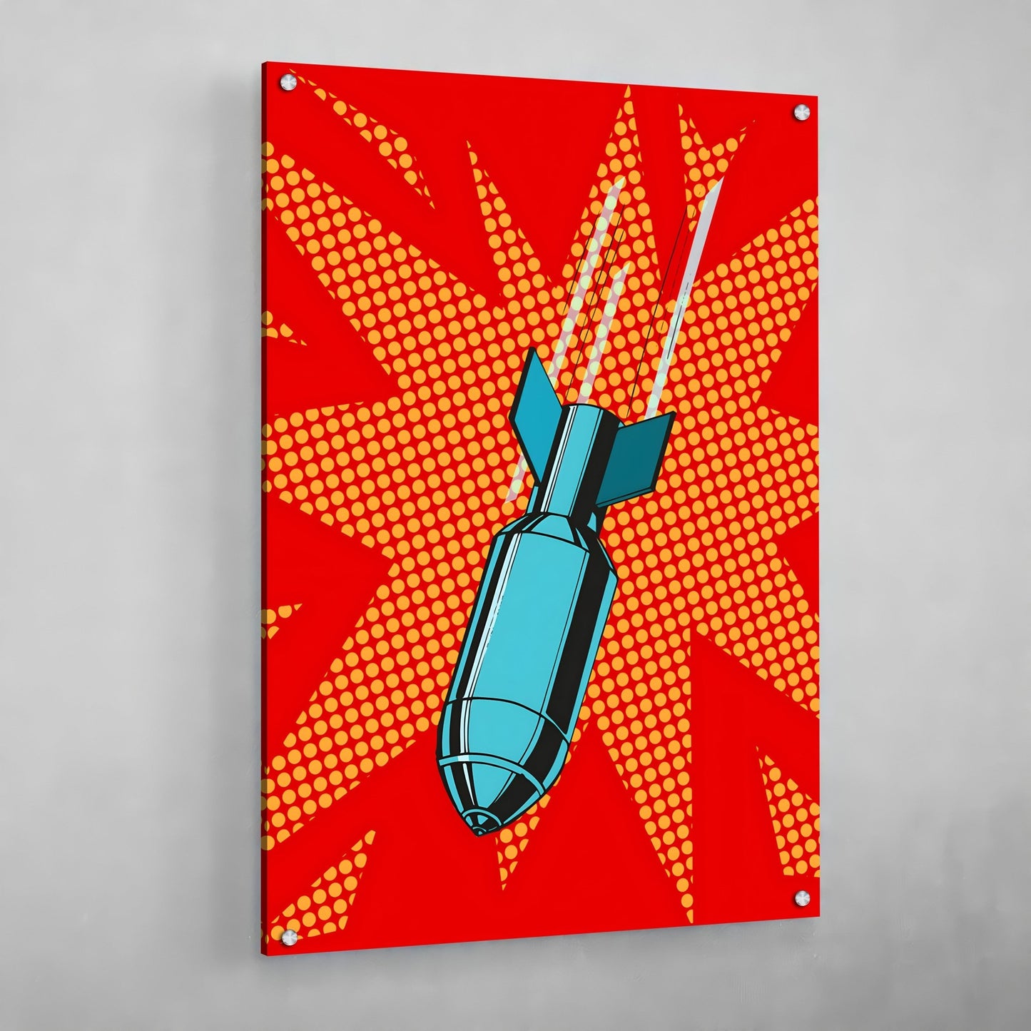 Bomb Pop Art Canvas - Luxury Art Canvas