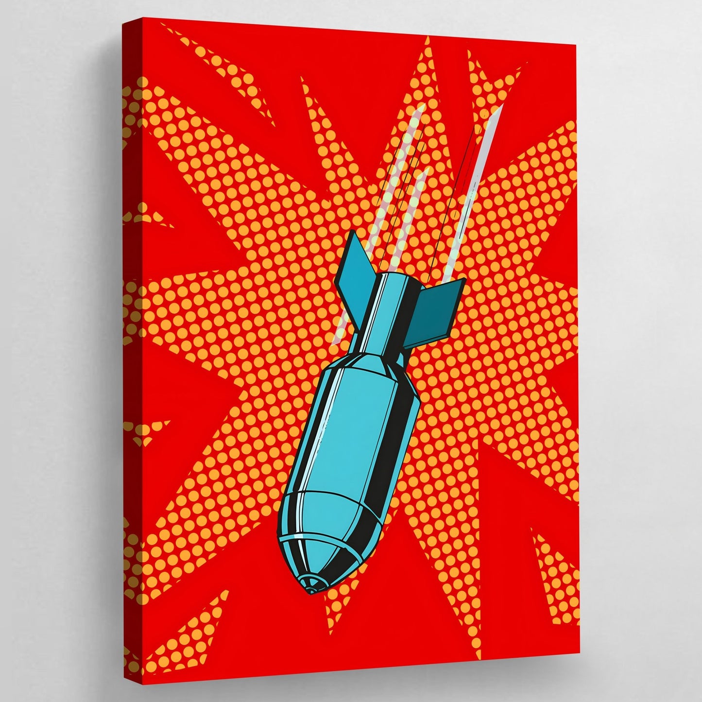 Bomb Pop Art Canvas - Luxury Art Canvas