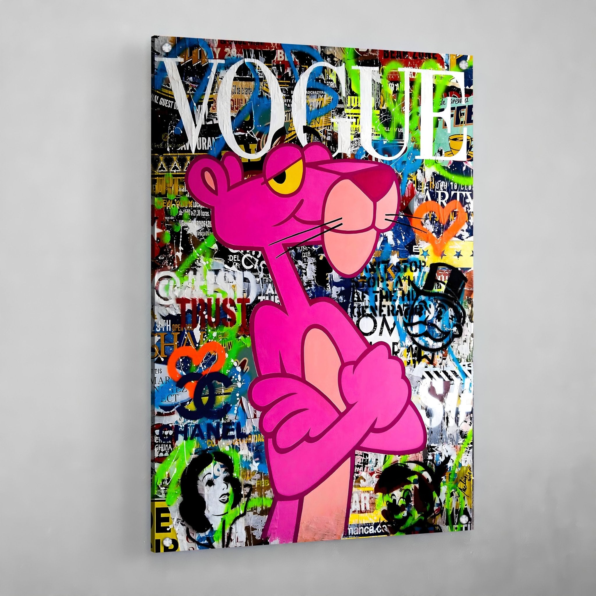Cartoon Pop Art Canvas - Luxury Art Canvas