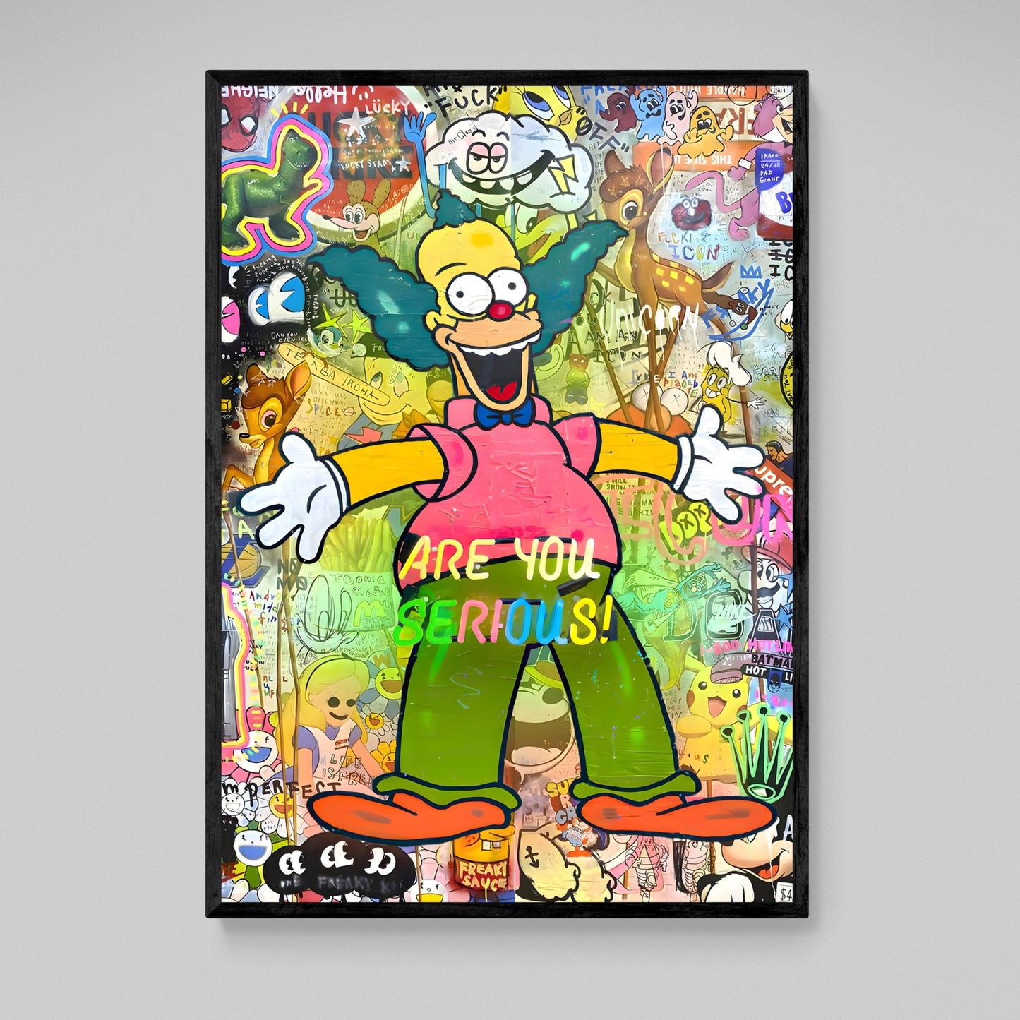 Cartoon Pop Canvas - Luxury Art Canvas