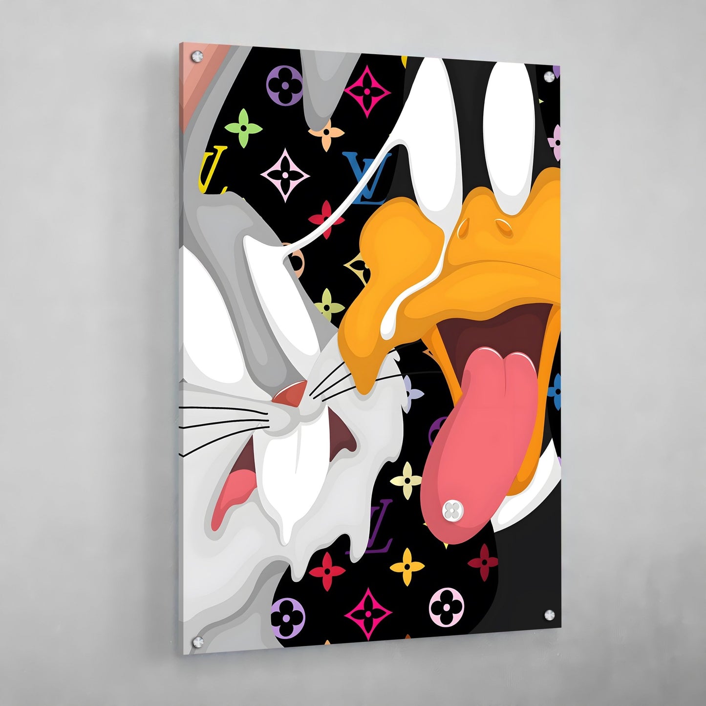 Cartoons Louis Vuitton Wall Art - Luxury Art Canvas