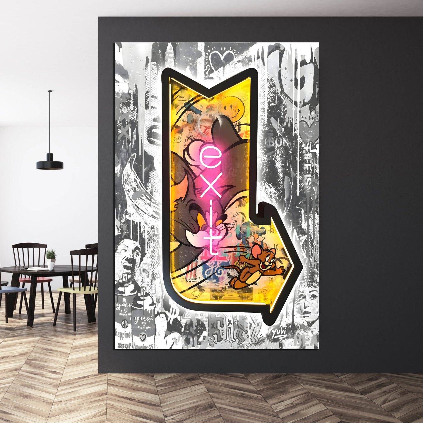 Cartoons Pop Art Canvas - Luxury Art Canvas