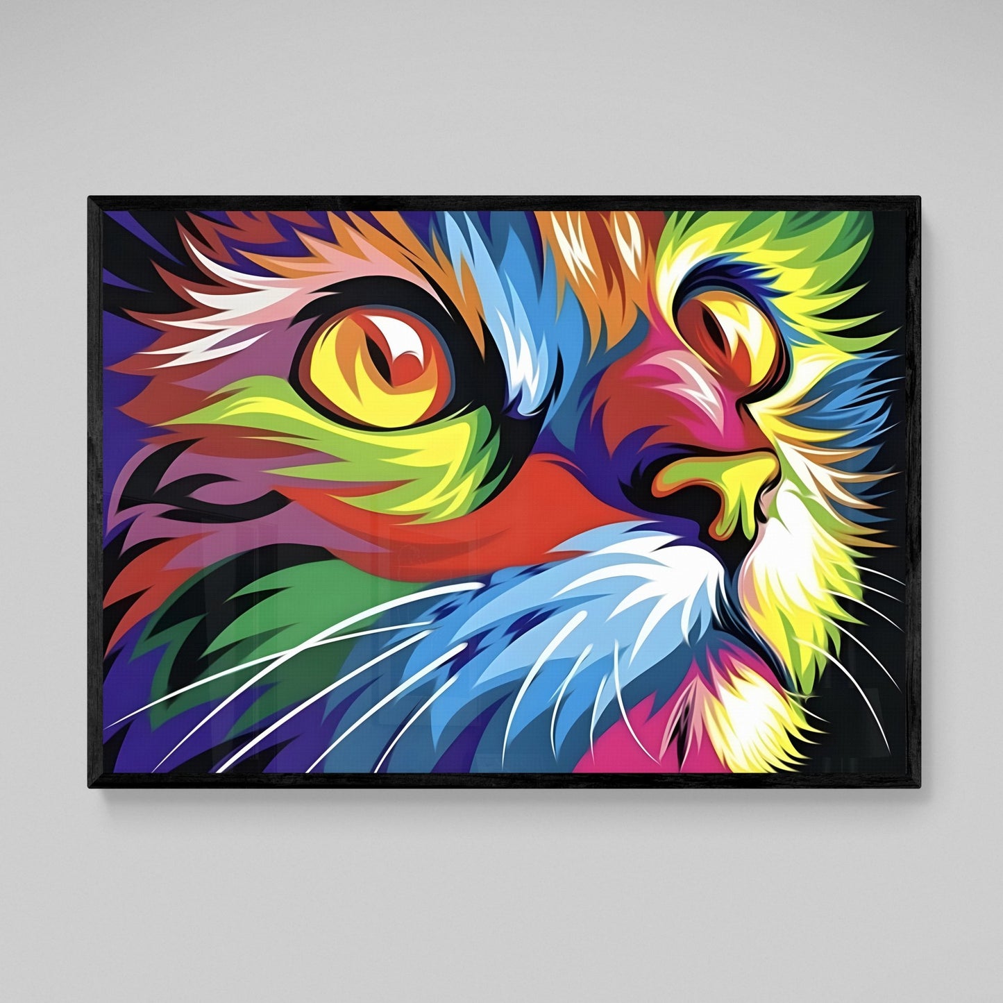 Cat Pop Art Canvas - Luxury Art Canvas