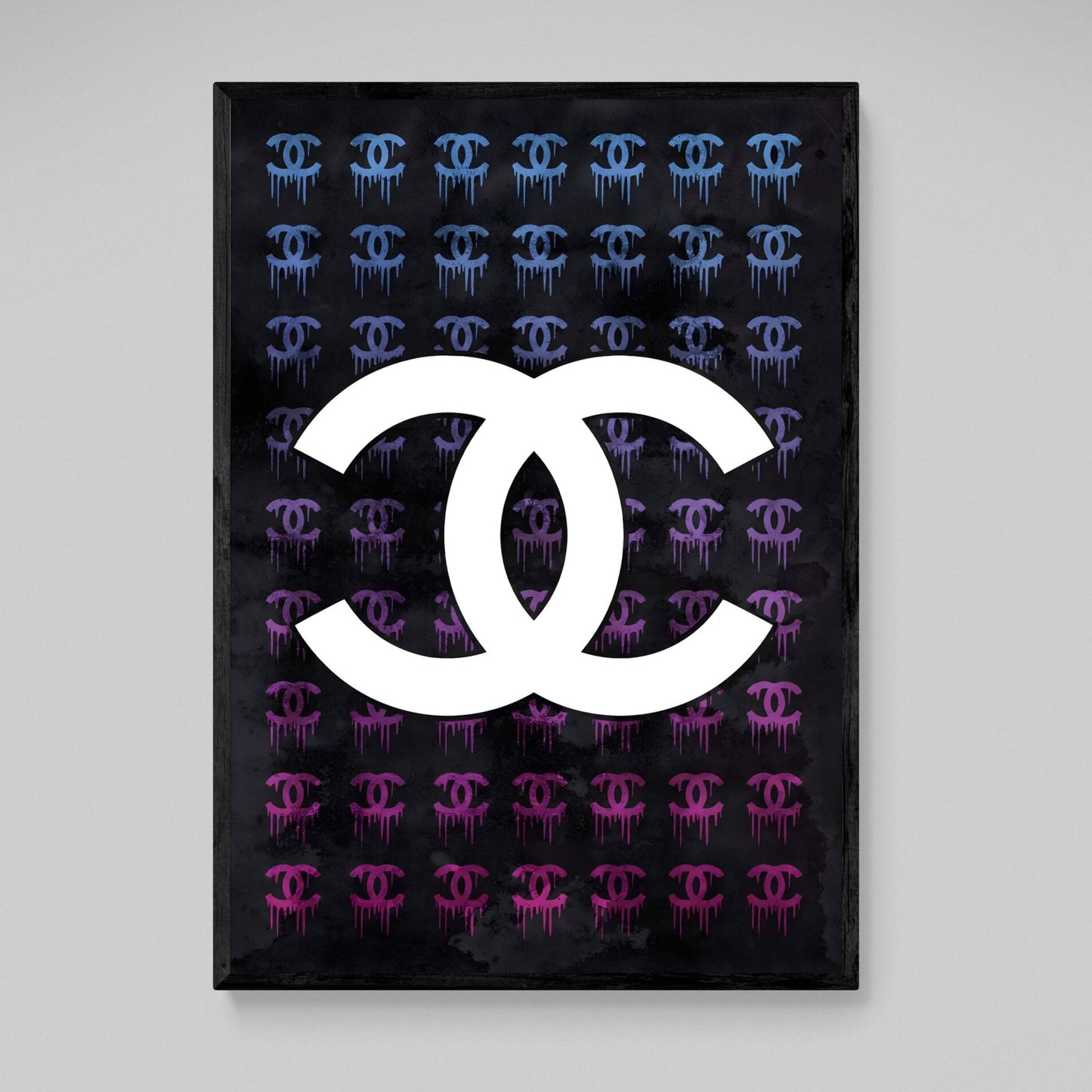 Chanel Canvas Wall Art - Luxury Art Canvas