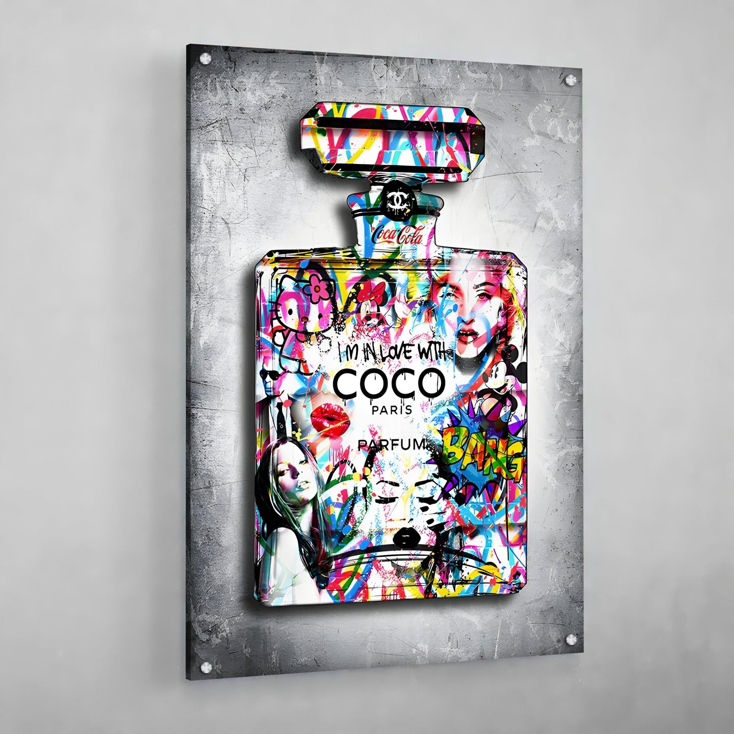 Chanel Pop Art Canvas - Luxury Art Canvas